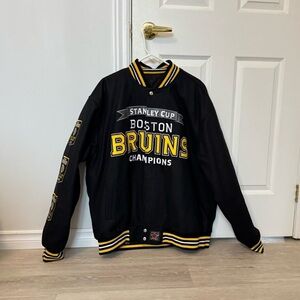 NHL JH Design Black and Yellow Jacket